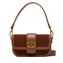 TWINSET Handtasche TWINSET Tracollla 252TD8371 Braun