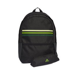 adidas Batoh adidas Classic Horizontal 3-Stripes Backpack HY0743 Black/Pullim