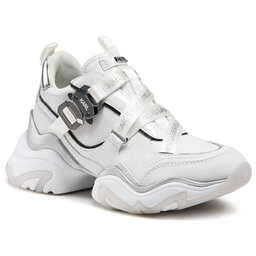 KARL LAGERFELD Sneakers KARL LAGERFELD KL62320 White Lthr W/Silver