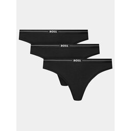 BOSS Boss Set od 3 para klasičnih gaćica 50510016 Crna