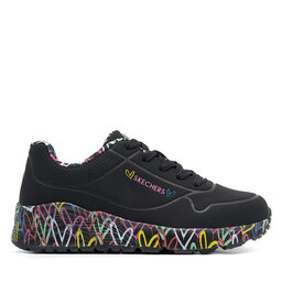 Skechers Сникърси Skechers UNO LITE 314976L BKMT Черен