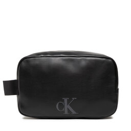 Calvin Klein Kozmetični kovček Calvin Klein Monogram Soft Washbag K50K509865 BLK