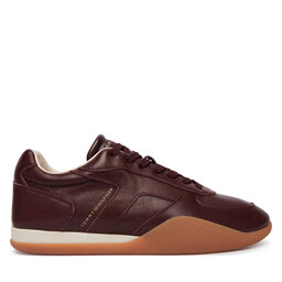Tommy Hilfiger Sneakers Tommy Hilfiger Th Vintage Low Runner Leather FW0FW09485 Braun