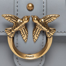 

Сумка Pinko Love Micro Simply AI 22-23 PLTT 1P22XN Y5H7 Grey I47Q, Сірий