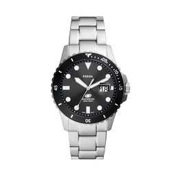 Fossil Orologio Fossil Blue FS6032 Black/Silver