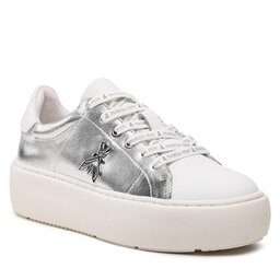 Patrizia Pepe Сникърси Patrizia Pepe PJ201.30 M Bianco/Argento