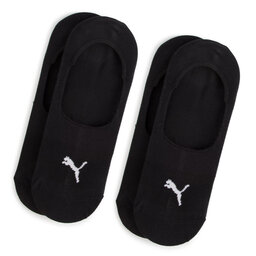 Puma Súprava 2 párov krátkych ponožiek unisex Puma 906245 Black 01