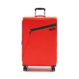 Samsonite Veľký textilný kufor Samsonite Litebeam 146854-7976-1CNU Tangerine Orange