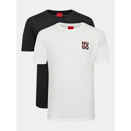 HUGO Hugo Σετ 2 T-Shirts 50492550 Λευκό Regular Fit