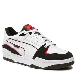 Puma Laisvalaikio batai Puma Slipstream Bball Mix 393787 01 Puma White/Puma Black