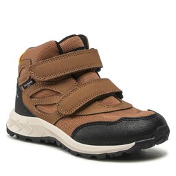 Jack Wolfskin Trekingová obuv Jack Wolfskin Woodland Texapore Mid Vc K 4052591 Brown/Phantom