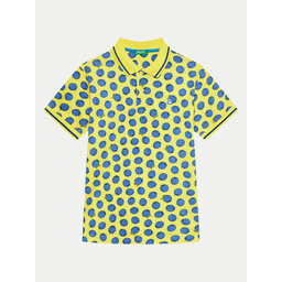 United Colors Of Benetton United Colors Of Benetton Poloshirt 361YC301H Gelb Regular Fit