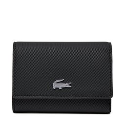 Lacoste Veľká dámska peňaženka Lacoste NF4190AA Čierna
