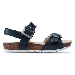 

Босоніжки Clarks River Sand K 261566507 Navy Leather, Cиній
