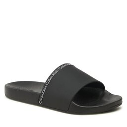 Calvin Klein Ciabatte Calvin Klein Rubber Pool Slide HW0HW01526 Black/Marshmallow 0GJ
