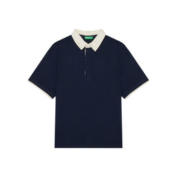 United Colors Of Benetton United Colors Of Benetton Pólóing 3MI5C301U Sötétkék Relaxed Fit