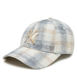 New Era Cepure New Era Wmns Plaid 940 Nyy 60364293 Pelēks