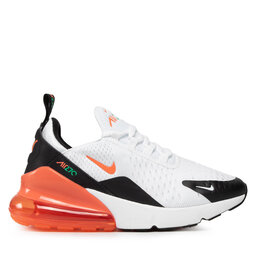 

Взуття Nike Air Max 270 (GS) 943345 107 White/Turf Orange, Білий
