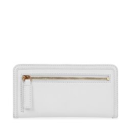 

Великий жіночий гаманець Tommy Hilfiger Th Monotype Large Slim Wallet AW0AW16210 Ecru YBL, Білий
