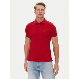 Tommy Hilfiger Tommy Hilfiger Поло 1985 MW0MW17771 Червоний Slim Fit