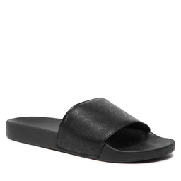 Calvin Klein Natikače Calvin Klein Pool Slide Pu Mono HM0HM00815 Black Mono 0GL