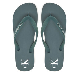 Calvin Klein Jeans Šlepetės per pirštą Calvin Klein Jeans Beach Sandal Transparent Tpu YM0YM01267 Turkio