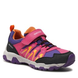 Geox Сникърси Geox J Magnetar G.B Abx A J264LA 0CEFU C8315 D Fuchsia/Purple