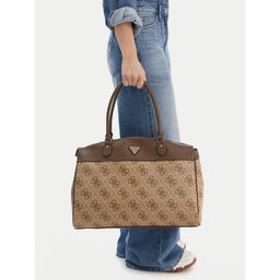 Guess Дорожня сумка Guess TWOB86 88903 Коричневий