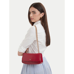 Calvin Klein Handtasche Calvin Klein Ck Convertible Chain Small Bag LV04F3172G Rot