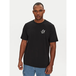 adidas adidas Marškinėliai JN7032 Juoda Loose Fit