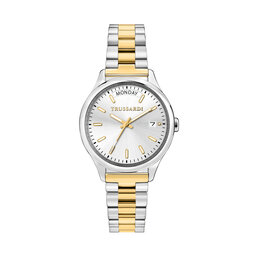 Trussardi Zegarek Trussardi R2453170502 Srebrny