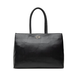 Calvin Klein Ročna torba Calvin Klein Re-Lock Shopper W/Laptop Pouch K60K608720 BAX