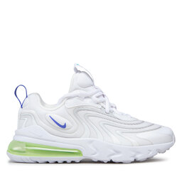 

Взуття Nike Air Max 270 React Eng Gs CZ4215 10 white/Sapphire/Laser Orange, Білий