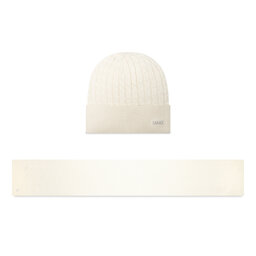 Liu Jo Комплект шал и шапка Liu Jo 2F3012 M0300 Bianco Lana 00086