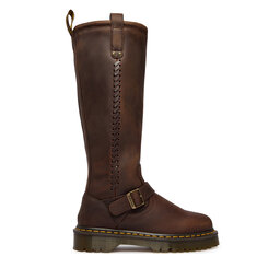Dr. Martens Stiefel Dr. Martens ANISTONE KNEE HIGH CRAZY HORSE DM41871200 Braun