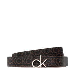 Calvin Klein Cinturón para mujer Calvin Klein Re-Lock Logo Belt 30Mm Mono K60K609001 0HD
