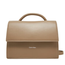 Calvin Klein Borsetta Calvin Klein Ck Linn Top Handle Crossbody K60K613162 Beige