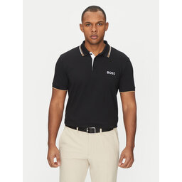 BOSS BOSS Polo marškinėliai Paddy Pro 50469102 Juoda Regular Fit