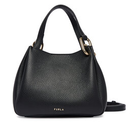 Furla Handtasche Furla Nuvola Mini WE00907 HSF000 CN O6000 Schwarz