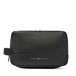 Tommy Hilfiger Geantă pentru cosmetice Tommy Hilfiger Th Essential Pu Washbag AM0AM10921 BDS