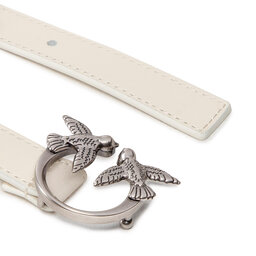 

Жіночий ремінь Pinko Love Berry Simply H2 Belt AI 22-23 PLT01 1H212P Y5H7 Avorio Z14O, Бежевий