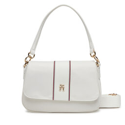 Tommy Hilfiger Torebka Tommy Hilfiger Poppy Conv. Crossover Corp AW0AW17168 Biały