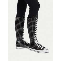 Converse Sneakers aus Stoff Converse Chuck Taylor All Star XXHi Plaid A13019C Schwarz