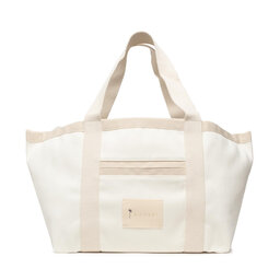 Manebi Soma Manebi Tote Bag B 0.1 At White Canvas