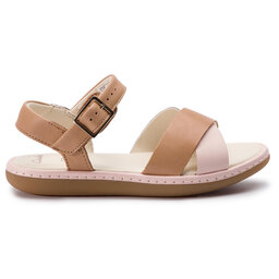 

Босоніжки Clarks Skylark Pure K 261423016 Tan Combo Lea, Коричневий