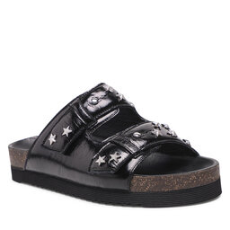 Zadig&Voltaire Klapki Zadig&Voltaire Alpha Vintage Patent SWCT00037 Noir