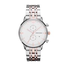 Emporio Armani Ρολόι Emporio Armani AR0399 Silver
