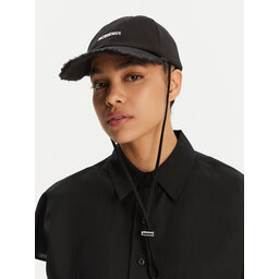 JACQUEMUS Kepurė su snapeliu JACQUEMUS 23E235AC452-5012 Juoda
