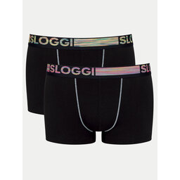 Sloggi Sloggi Set od 2 para bokserica 10218485 Crna