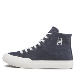 

Снікерcи Tommy Hilfiger Th Hi Vulc Premium FM0FM04542 Bluedenimmonogram 0G3, Cиній